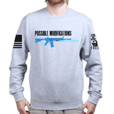 Possible Modifications AR Lightsaber Sweatshirt Style001