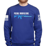 Possible Modifications AR Lightsaber Sweatshirt Style001