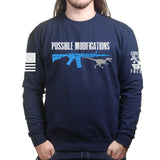 Possible Modifications AR Velociraptor Sweatshirt