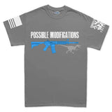 Possible Modifications AR Velociraptor Men's T-shirt Style001