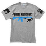 Possible Modifications AR Velociraptor Men's T-shirt Style001