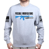Possible Modifications Gatling Gun Sweatshirt Style001