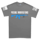 Possible Modifications Gatling Gun Men's T-shirt