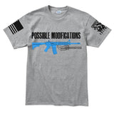 Possible Modifications Gatling Gun Men's T-shirt Style001