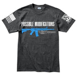 Possible Modifications Gatling Gun Men's T-shirt Style001