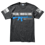 Possible Modifications Gatling Gun Men's T-shirt