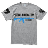 Possible Modifications Little Boy A Bomb Men's T-shirt Style001