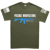 Possible Modifications Little Boy A Bomb Men's T-shirt Style001