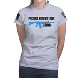 Possible Modifications AR H Bomb Ladies T-shirt