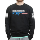 Possible Modifications Red Lightsaber Sweatshirt Style001