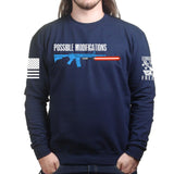 Possible Modifications Red Lightsaber Sweatshirt Style001