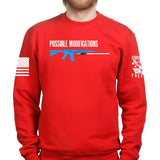 Possible Modifications Red Lightsaber Sweatshirt Style001