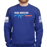 Possible Modifications Red Lightsaber Sweatshirt Style001