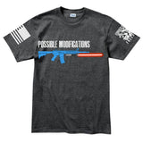 Possible Modifications Red Lightsaber Men's T-shirt Style001