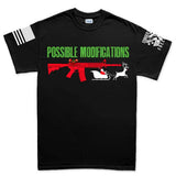 AR-15 Possible Modifications - Santa Men's T-shirt Style001