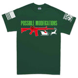 AR-15 Possible Modifications - Santa Men's T-shirt Style001