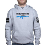 Possible Modifications AR Laser Shark Hoodie