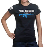 Possible Modifications AR Laser Shark Ladies T-shirt Style001