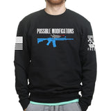 Possible Modifications AR Laser Shark Sweatshirt Style001