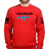 Possible Modifications AR Laser Shark Sweatshirt Style001