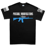 Possible Modifications AR Laser Shark Men's T-shirt Style001