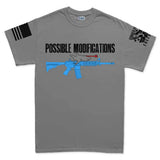 Possible Modifications AR Laser Shark Men's T-shirt
