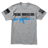 Possible Modifications AR Laser Shark Men's T-shirt