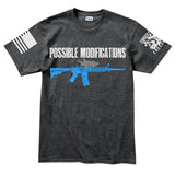 Possible Modifications AR Laser Shark Men's T-shirt
