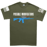 Possible Modifications AR Laser Shark Men's T-shirt