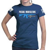 Possible Modifications Trooper Blaster Ladies T-shirt Style001