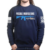 Possible Modifications Rental Truck Sweatshirt Style001