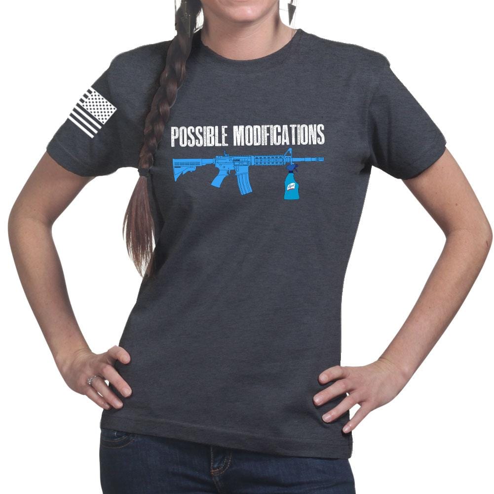Ladies Possible Modifications Surface Cleaner T-shirt Style001