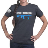 Ladies Possible Modifications Surface Cleaner T-shirt Style001