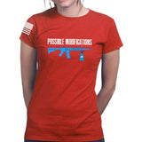 Ladies Possible Modifications Surface Cleaner T-shirt Style001