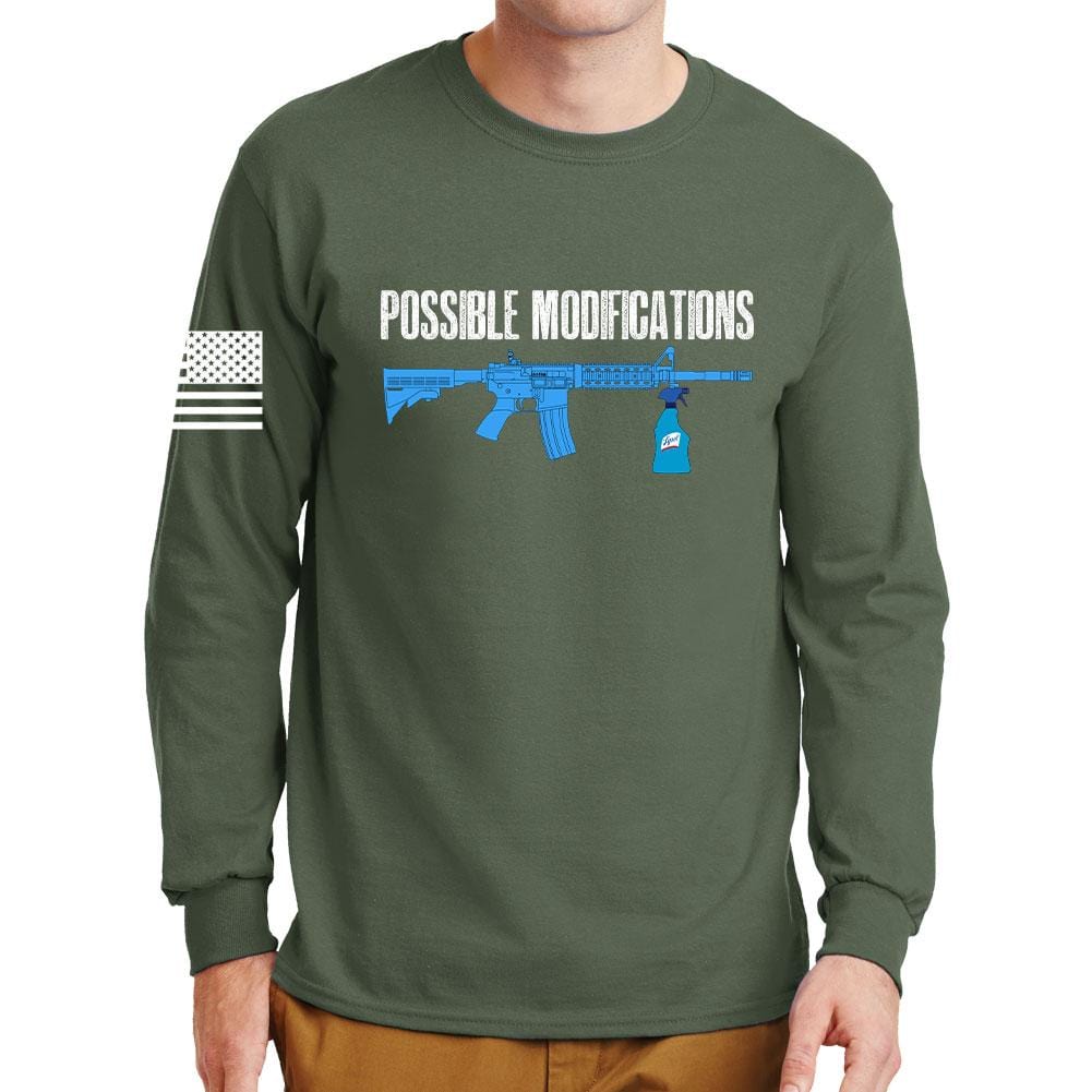 Possible Modifications Surface Cleaner Long Sleeve T-shirt Style001