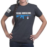 Ladies Possible Modifications Sanitizer T-shirt Style001