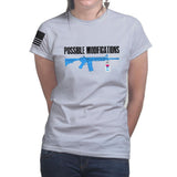 Ladies Possible Modifications Sanitizer T-shirt Style001