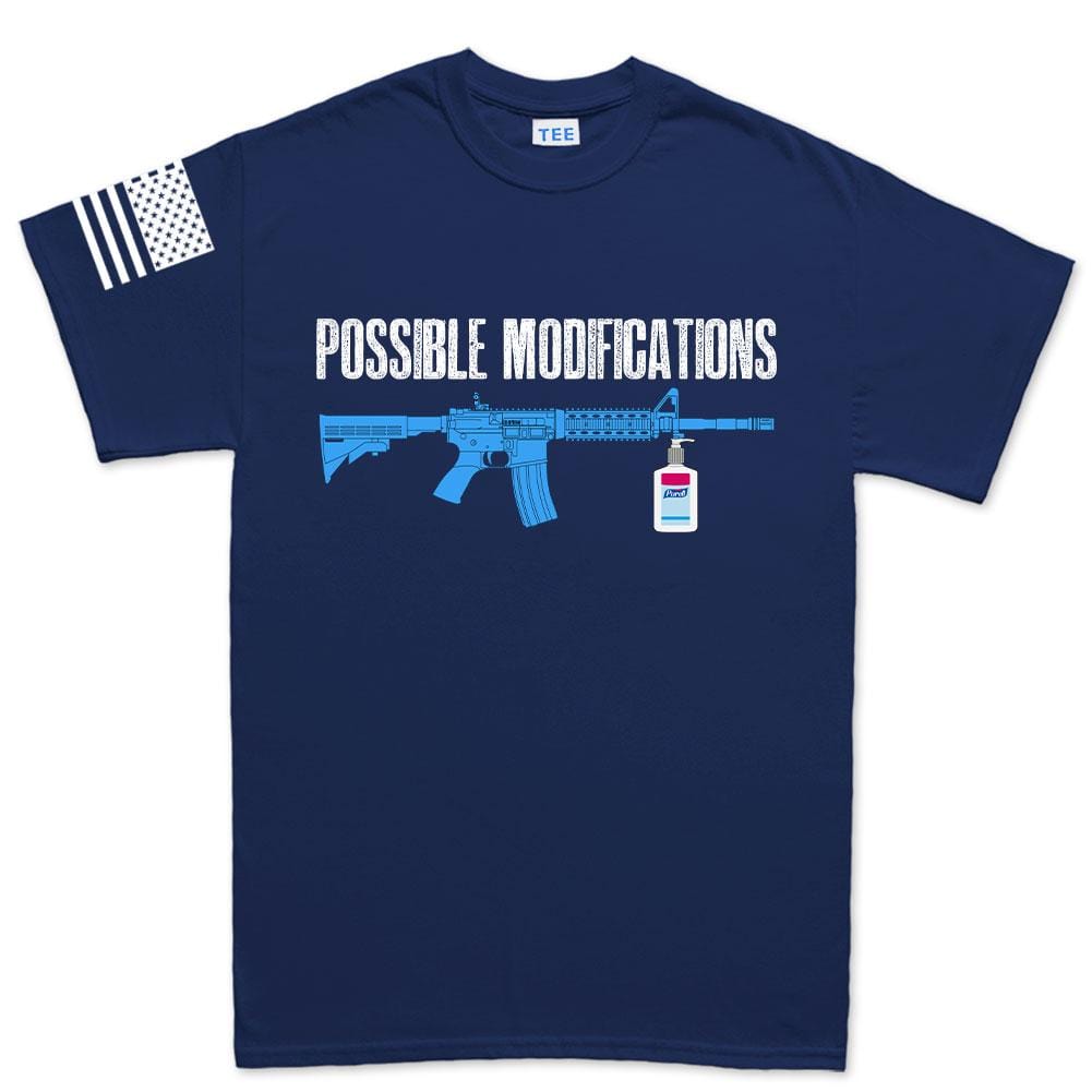 Mens Possible Modifications Sanitizer T-shirt Style001
