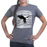 Powered By The Second Amendment Ladies T-shirt