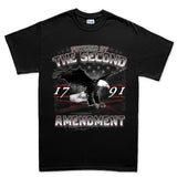 Men's Powered By The Second Amendment T-shirt Style001