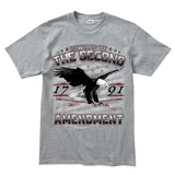 Men's Powered By The Second Amendment T-shirt Style001