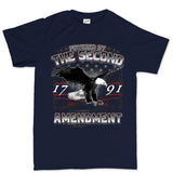 Men's Powered By The Second Amendment T-shirt Style001