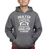 Prayer is a Great Way to Meet the Lord Mens Hoodie
