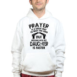 Prayer is a Great Way to Meet the Lord Mens Hoodie Style001