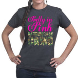 Pretty in Pink Ladies T-shirt Style001