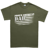 Proud American Dad Men's T-shirt Style001