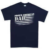 Proud American Dad Men's T-shirt Style001