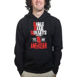 Unisex Bible, Beer & Bullets Hoodie