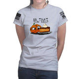 Ladies Pumpkin Cake T-shirt Style001