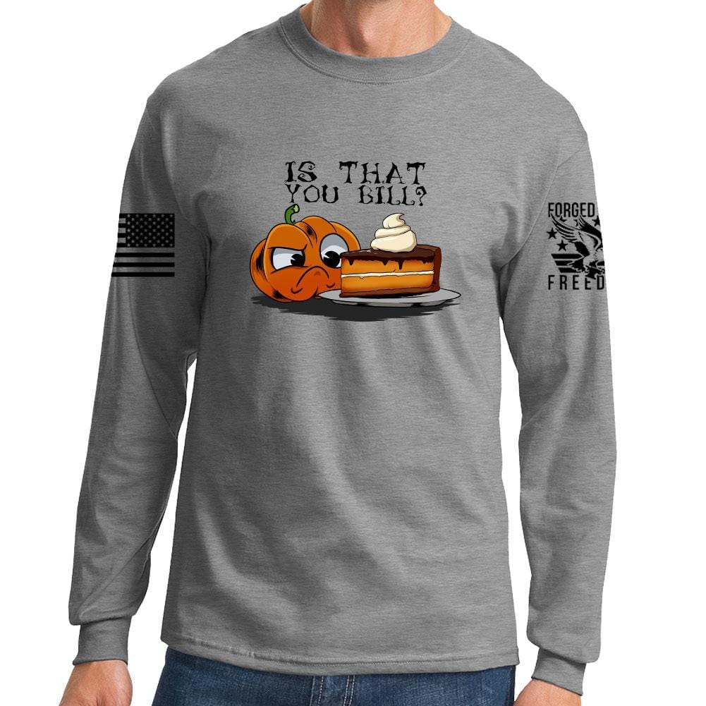 Pumpkin Cake Long Sleeve T-shirt Style001
